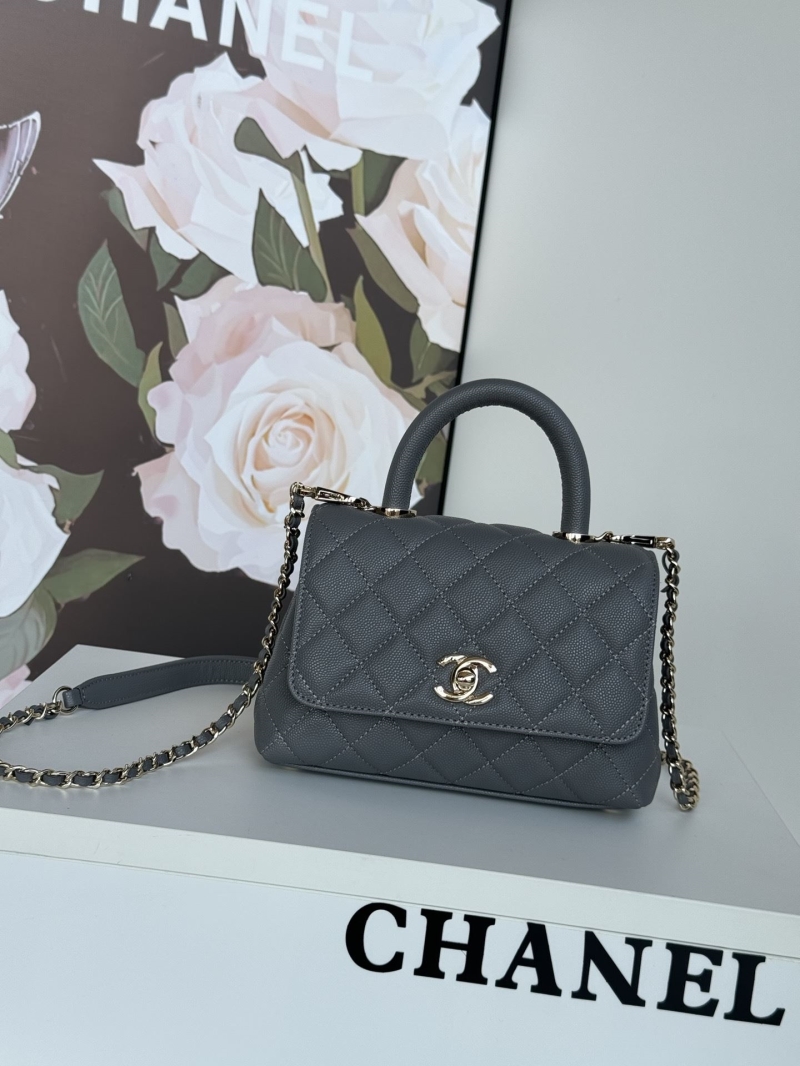 Ch**el top handle bags